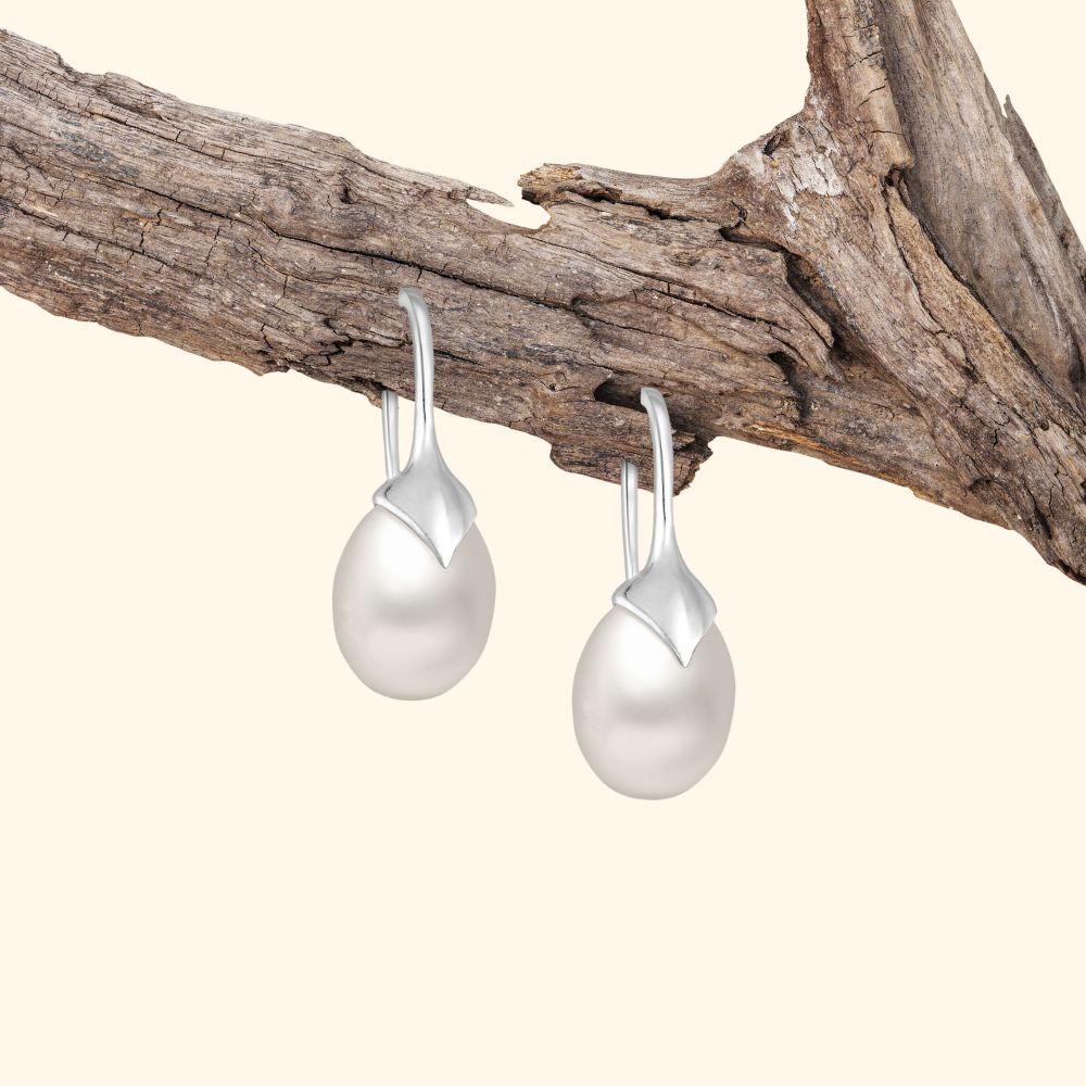 Boucles d’oreilles argent 925 perles d'eau douce
