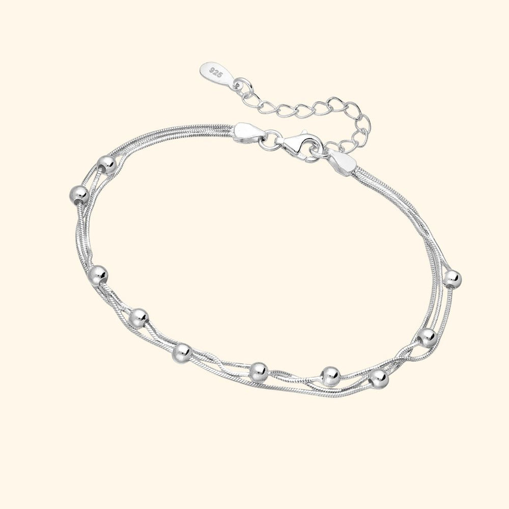 bracelet argent 925 boules argent