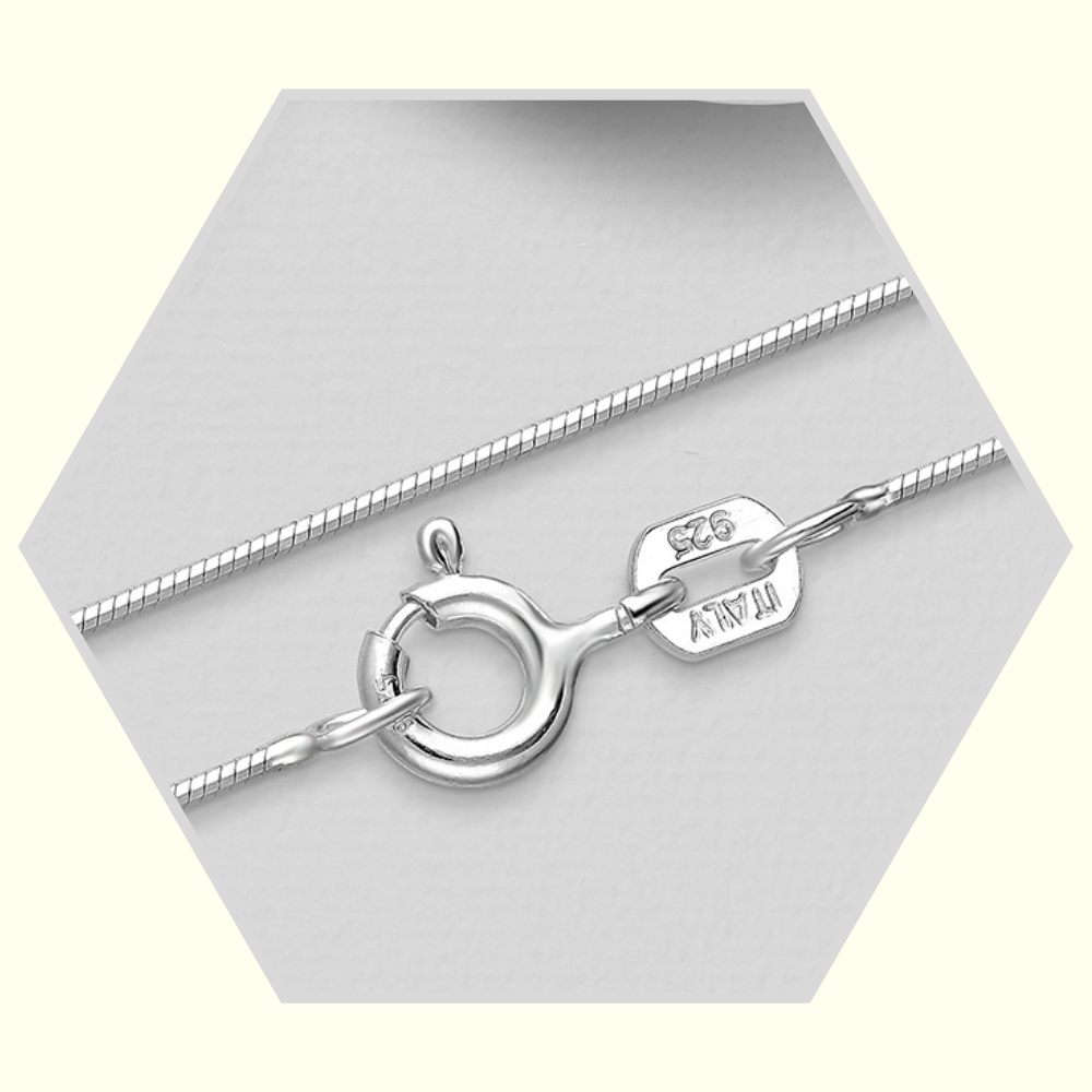 Schlangenkette aus 925er Silber